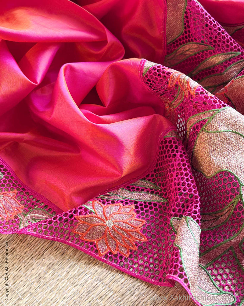 DP-Y05139 Peach Kanchi sari
