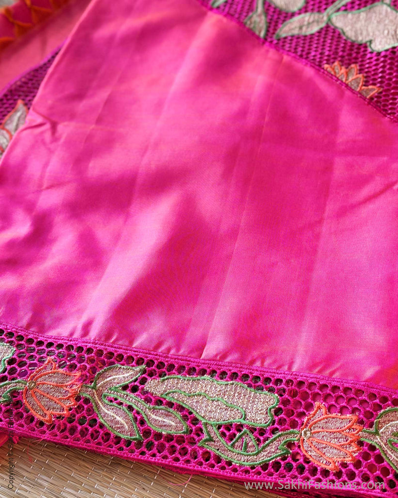 DP-Y05139 Peach Kanchi sari