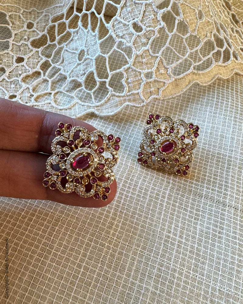 AJ-Y03526 Diamante earring