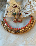 AJ-Y03546 Gold Necklace set