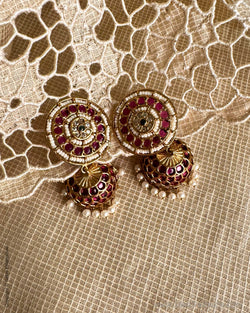 AJ-Y03516 Statement Jumka Earring