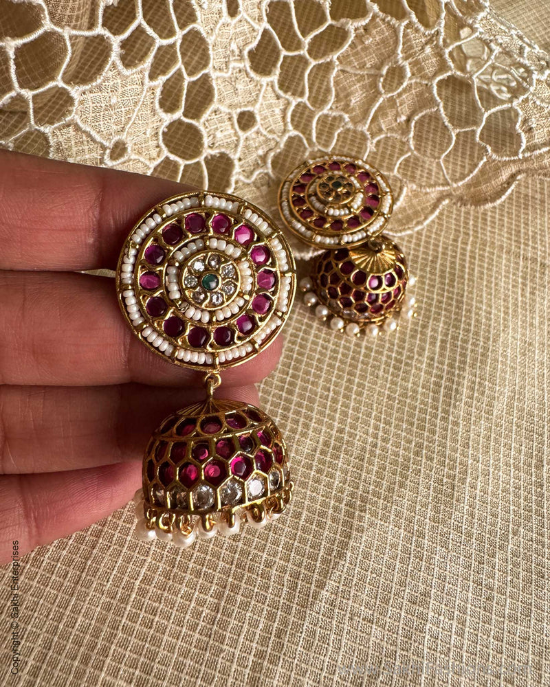 AJ-Y03516 Statement Jumka Earring
