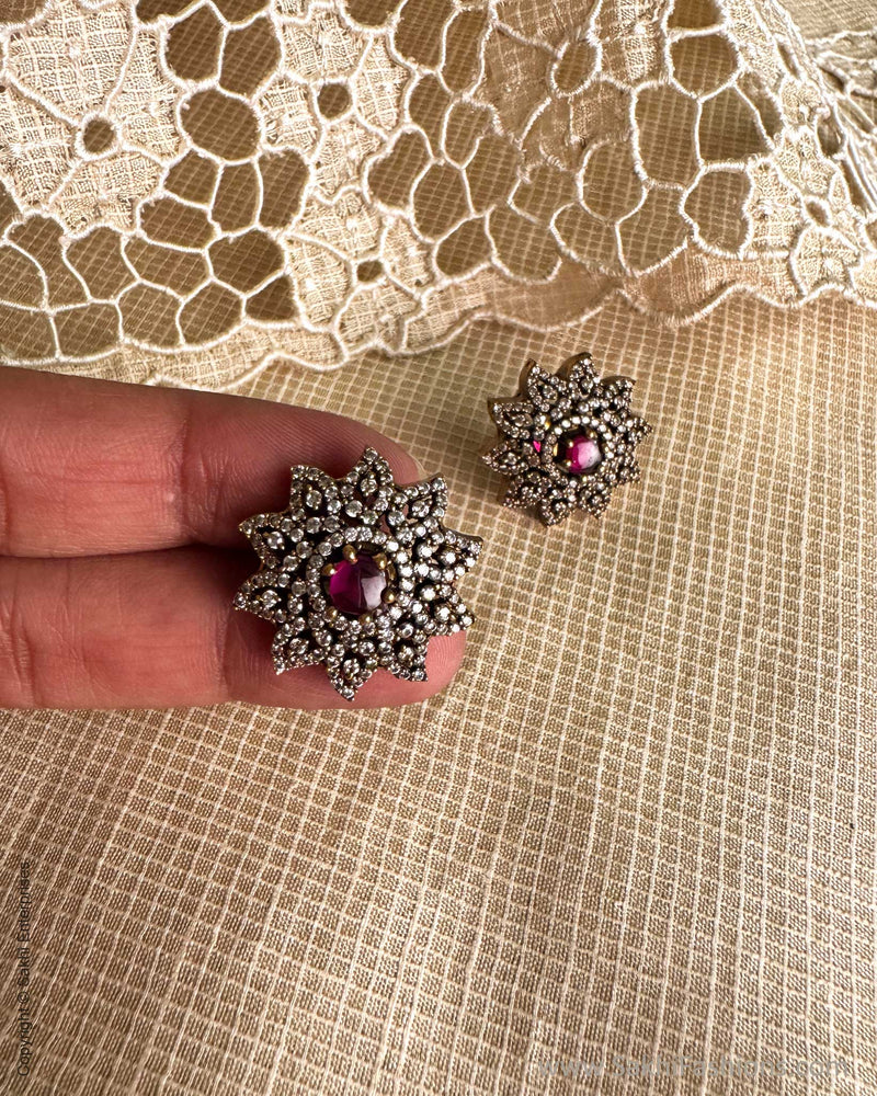 AJ-Y03515 Diamante earring