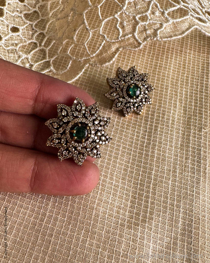 AJ-Y03514 Diamante earring