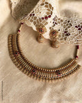 AJ-Y03545 Gold Necklace set