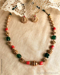 AJ-Y03549 Coral Necklace set