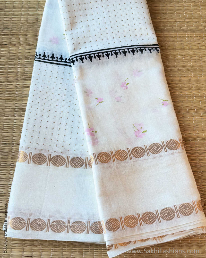 DP-Y05695 Flora Kasavu Sari