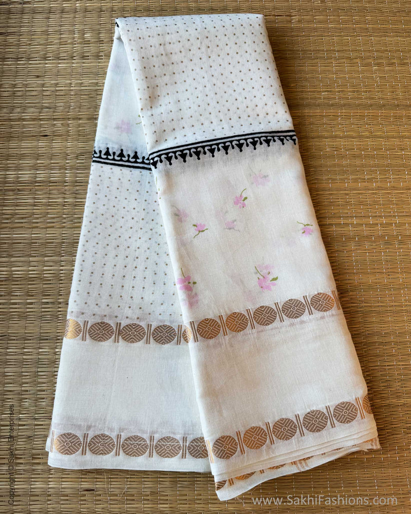 DP-Y05695 Flora Kasavu Sari