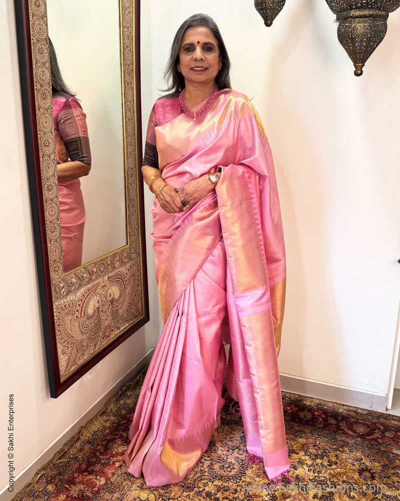 EE-Y04403 Pink Kanjeevaram