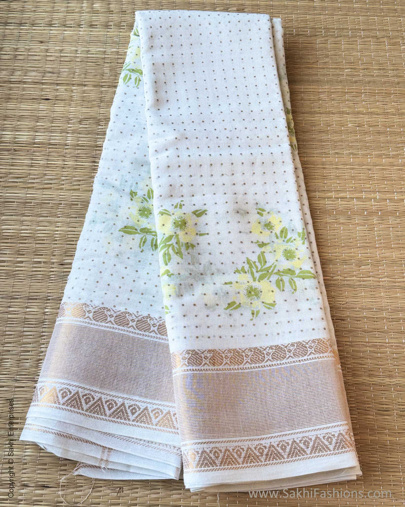 DP-Y05698 Flora Kasavu Sari