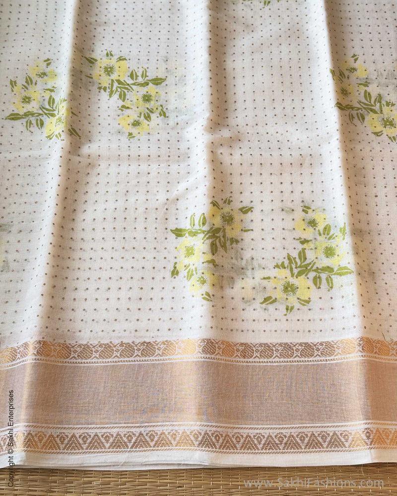 DP-Y05698 Flora Kasavu Sari