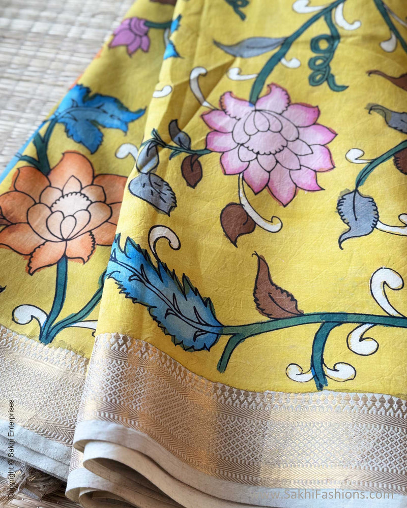 DP-Y05711 Kalamkari Chenia Silk