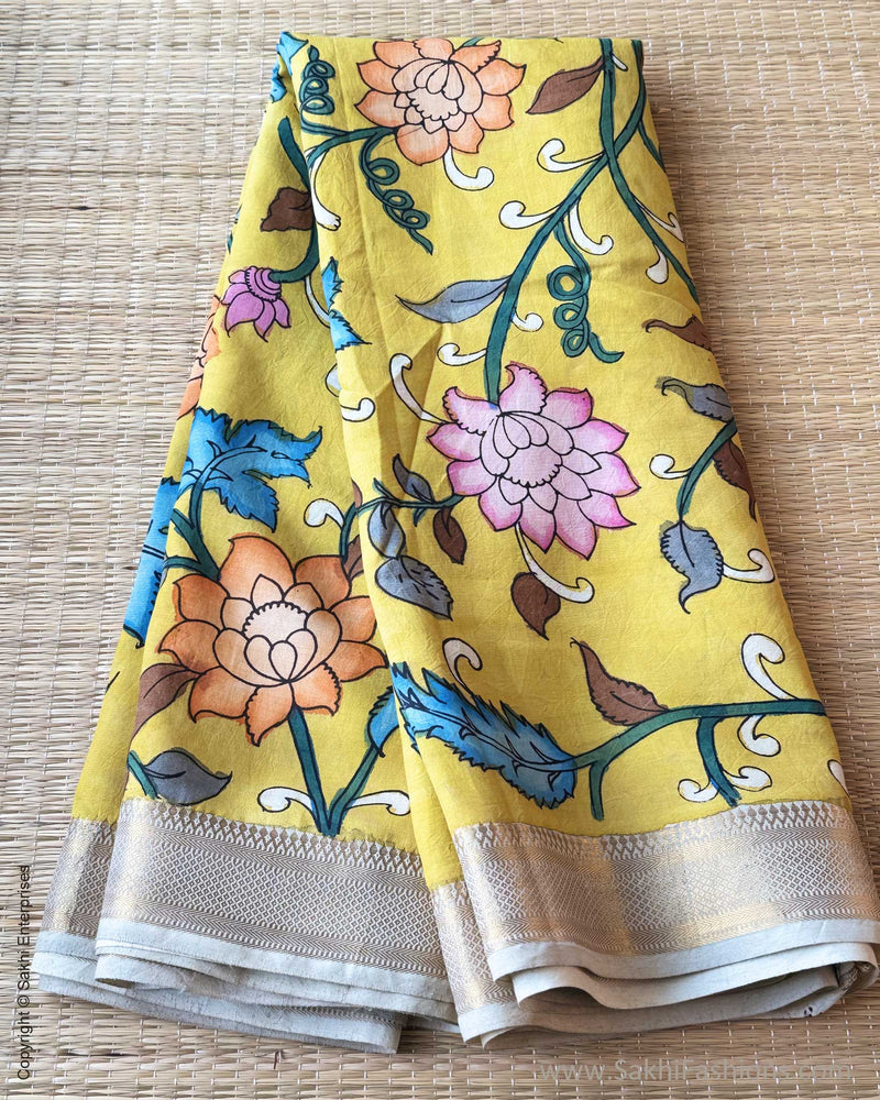 DP-Y05711 Kalamkari Chenia Silk