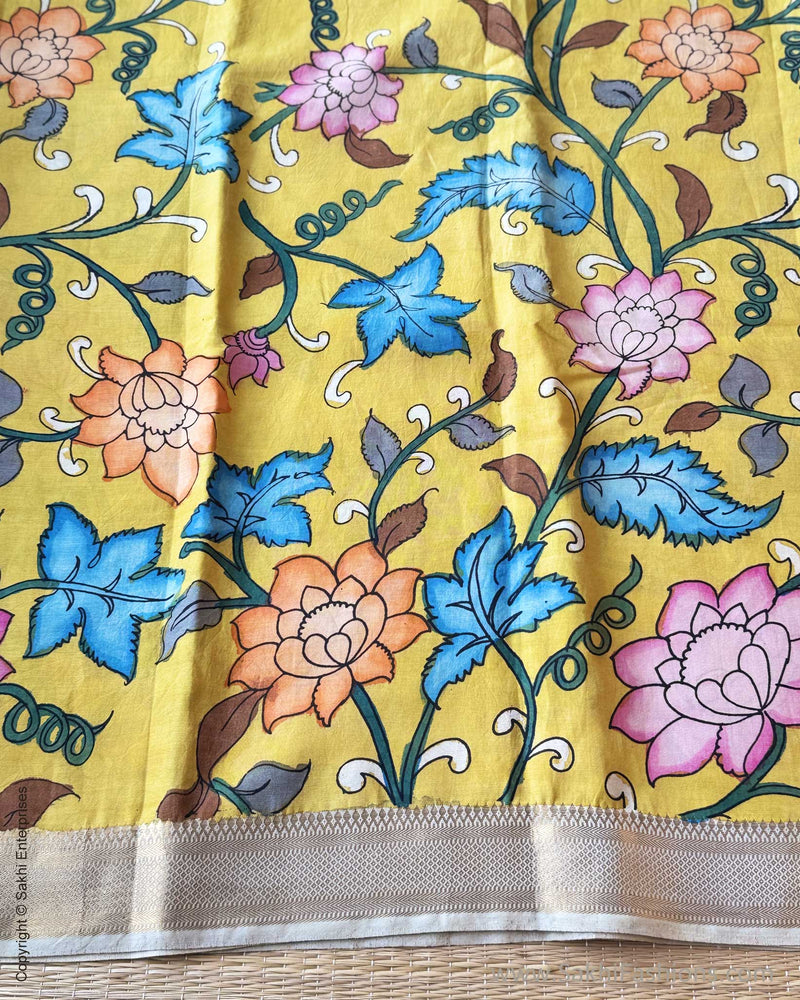 DP-Y05711 Kalamkari Chenia Silk