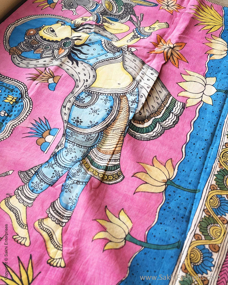 DP-Y05711 Kalamkari Chenia Silk