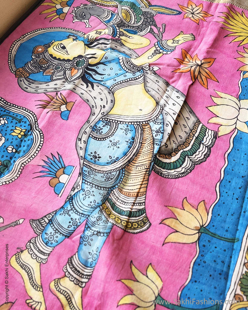 DP-Y05711 Kalamkari Chenia Silk