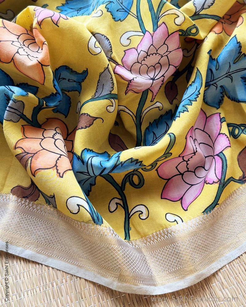 DP-Y05711 Kalamkari Chenia Silk