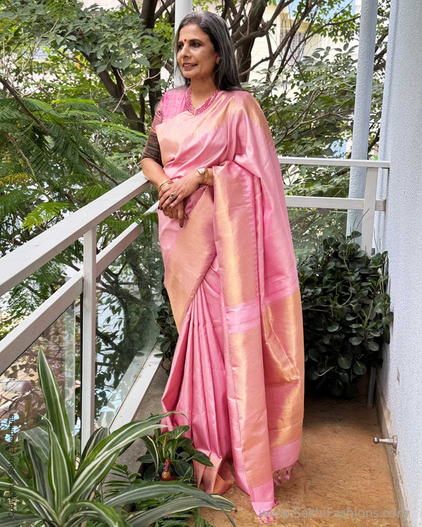 EE-Y04403 Pink Kanjeevaram