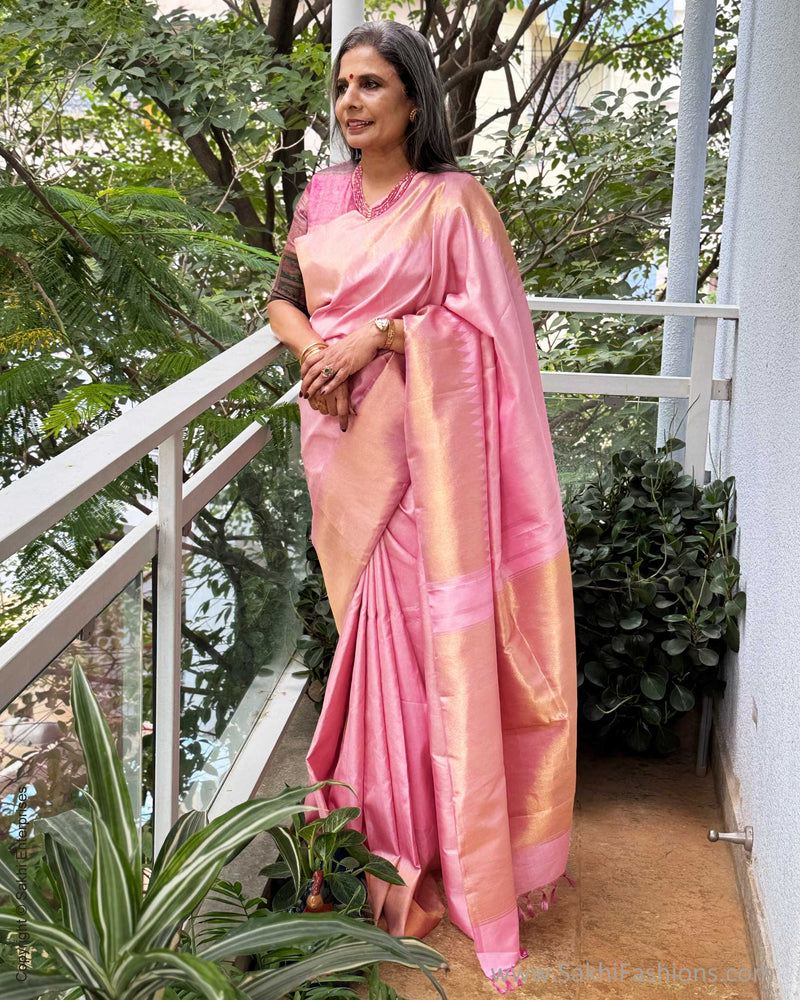 EE-Y04403 Pink Kanjeevaram