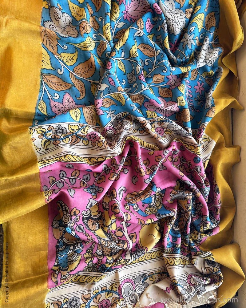 DP-Y05712 Kalamkari Chenia Silk