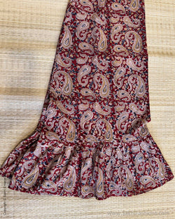 PT-Y05746 Red Kalamkari Petticoat