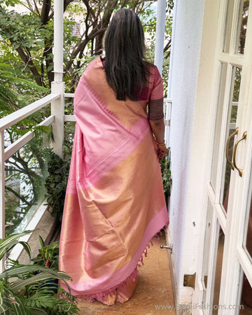 EE-Y04403 Pink Kanjeevaram