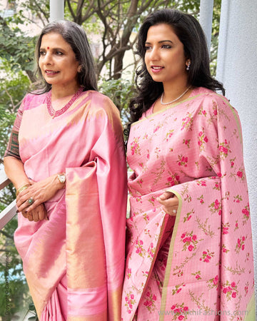 EE-Y04403 Pink Kanjeevaram