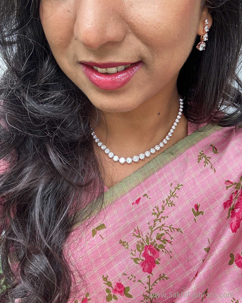 EE-Y04174 Pink floral Kanchi Sari