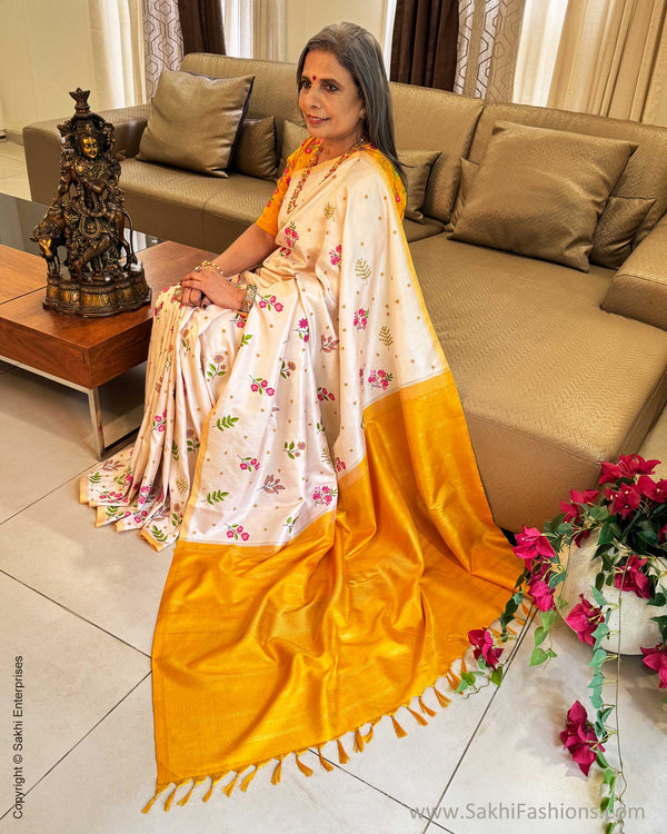 EE-Y04519 Floral Yellow Kanchi