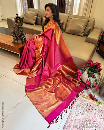 EE-Y04202 Magenta Pink Kanjeevaram