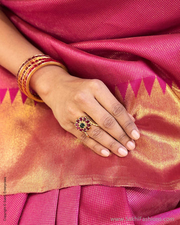 EE-Y04202 Magenta Pink Kanjeevaram