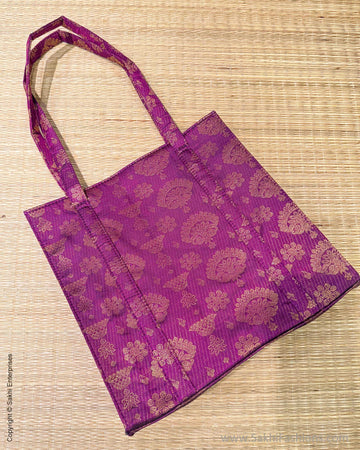 AC-Y06218 Purple Kanchi Tote bag