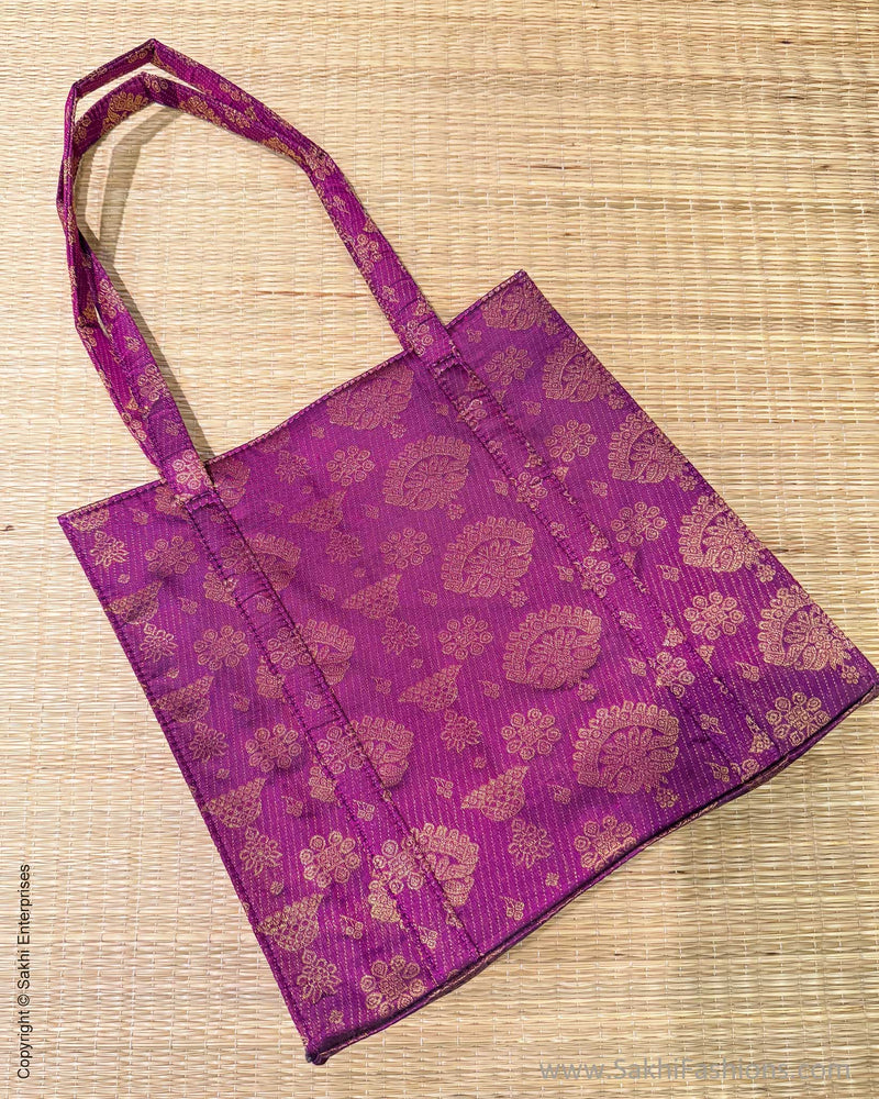 AC-Y06218 Purple Kanchi Tote bag