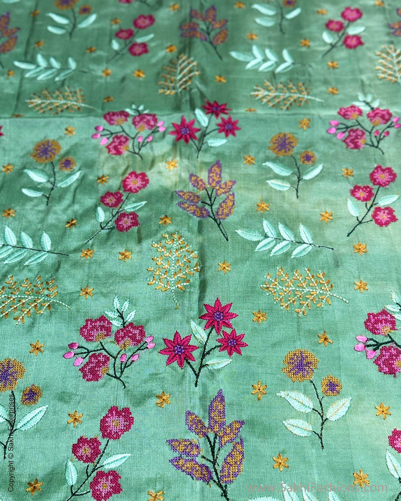 DP-Y05137 Floral Mint Kanchi