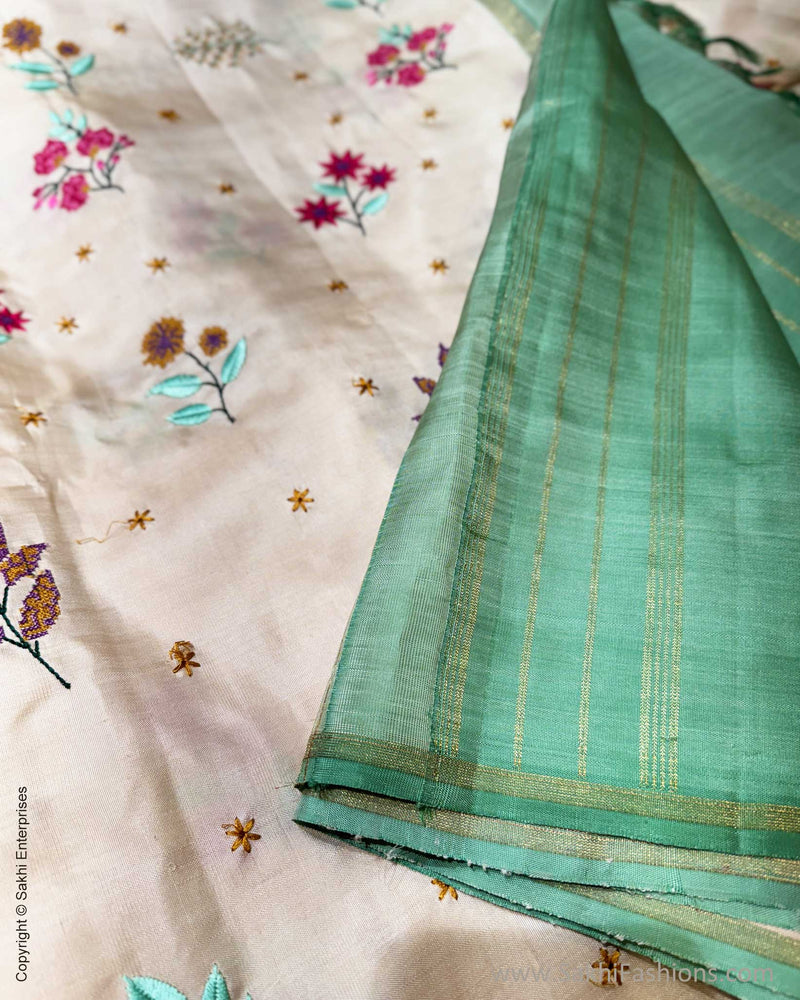 DP-Y05137 Floral Mint Kanchi