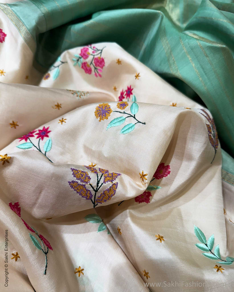 DP-Y05137 Floral Mint Kanchi