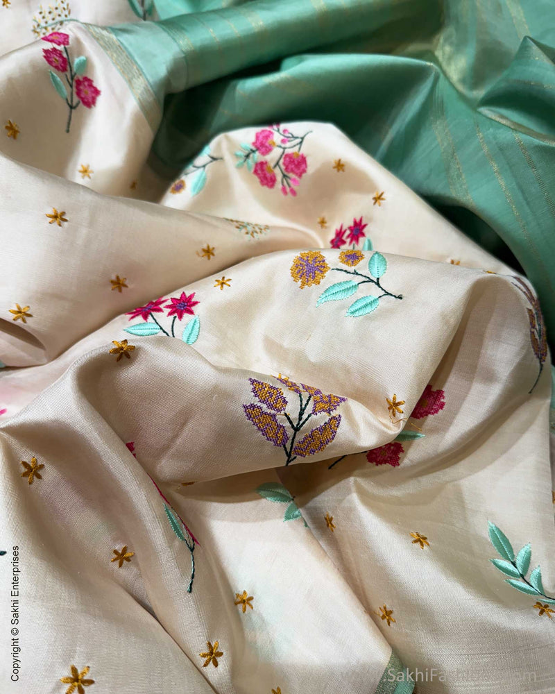 DP-Y05137 Floral Mint Kanchi