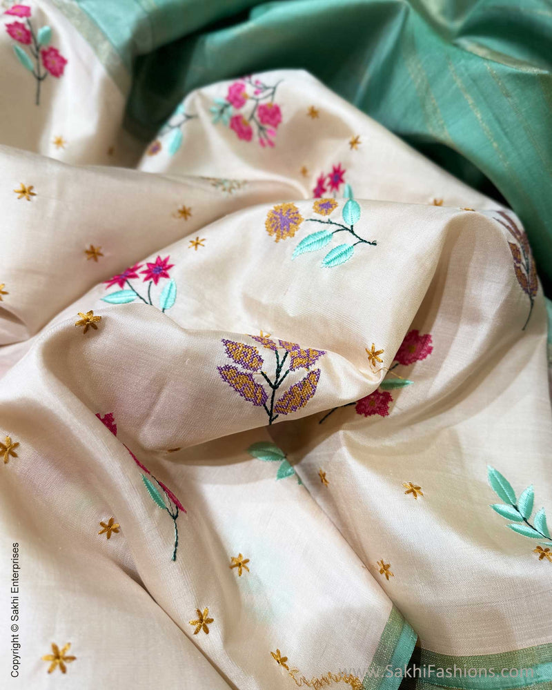 DP-Y05137 Floral Mint Kanchi