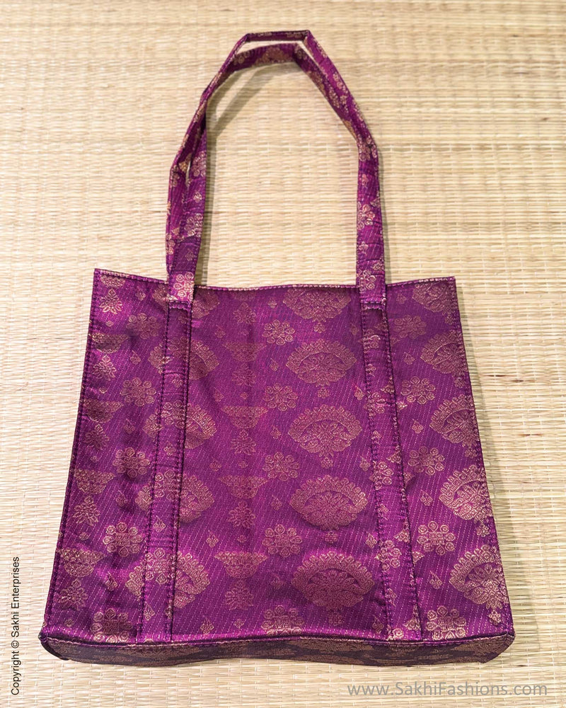 AC-Y06218 Purple Kanchi Tote bag