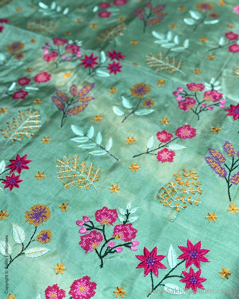 DP-Y05137 Floral Mint Kanchi