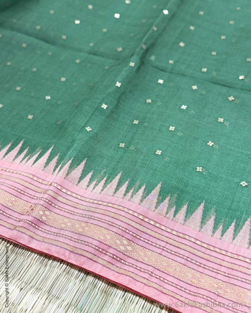EE-Y05629 Green Seq Sari