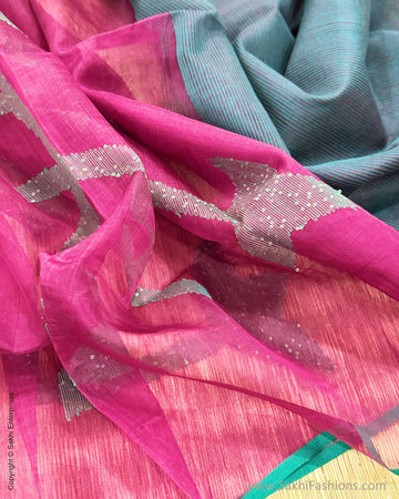 EE-Y05689 Purple Seq Dupatta