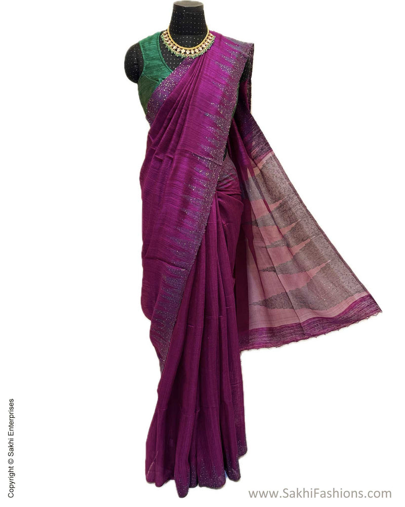 DP-Y05609 Purple Seq Sari