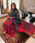 EE-Y05682 Green Seq Dupatta