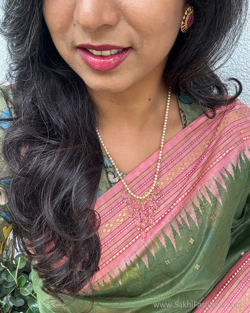 BL-Y03064 Tussar Kalamkari Blouse