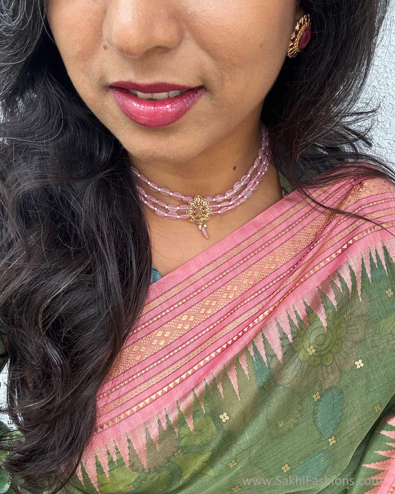 EE-Y05629 Green Seq Sari