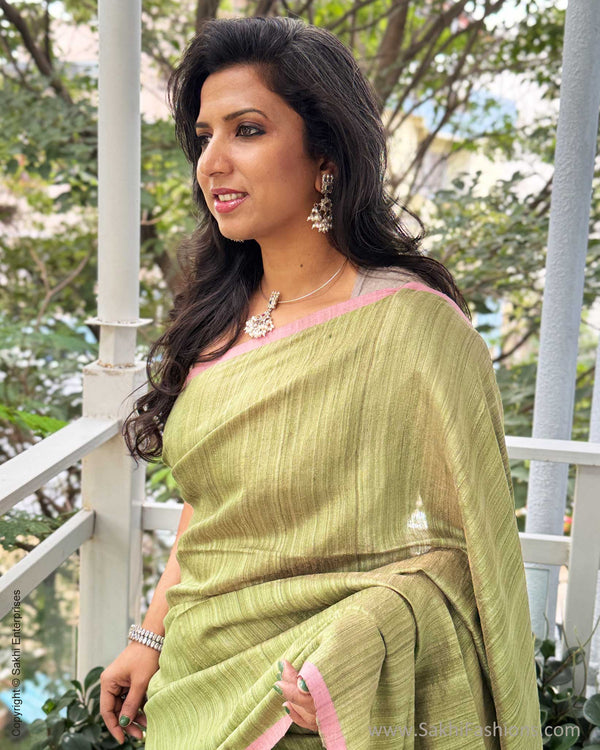 EE-Y05595 Green Seq Sari