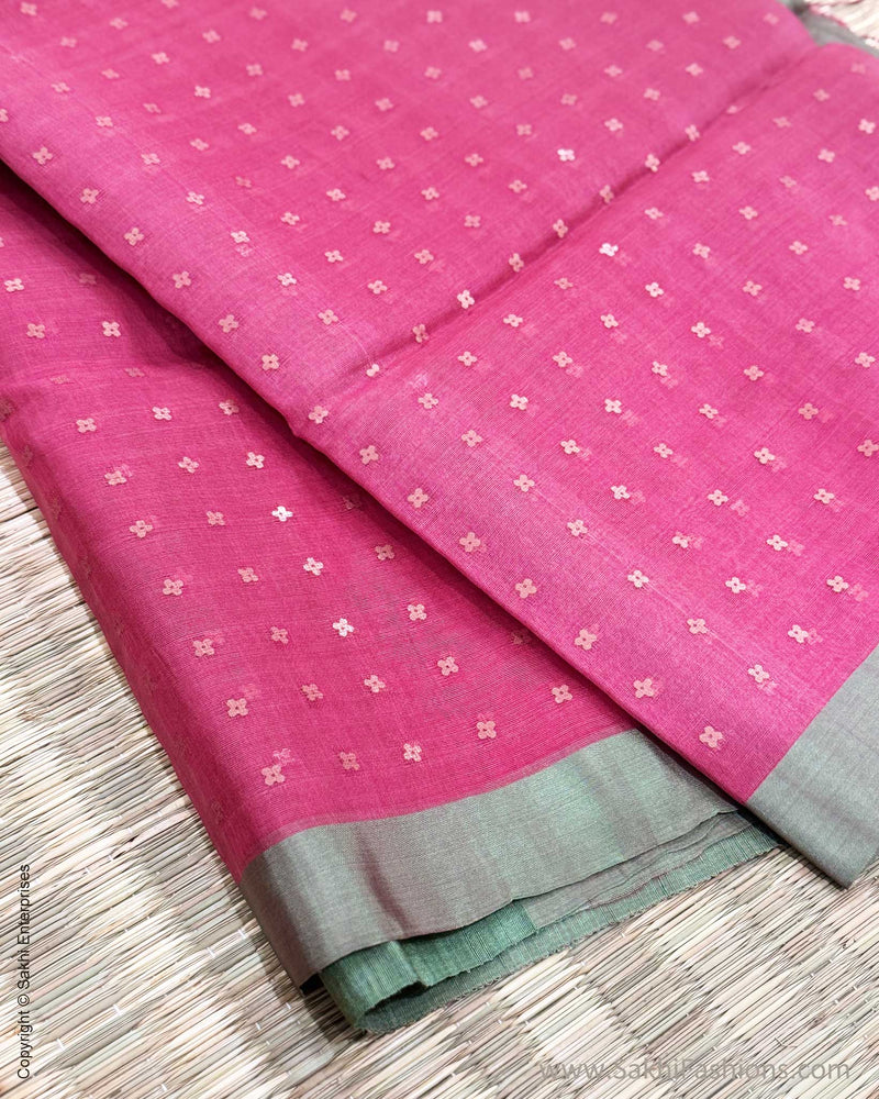 EE-Y05680 Pink Seq Dupatta