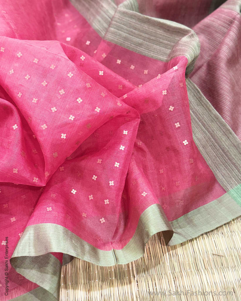 EE-Y05680 Pink Seq Dupatta