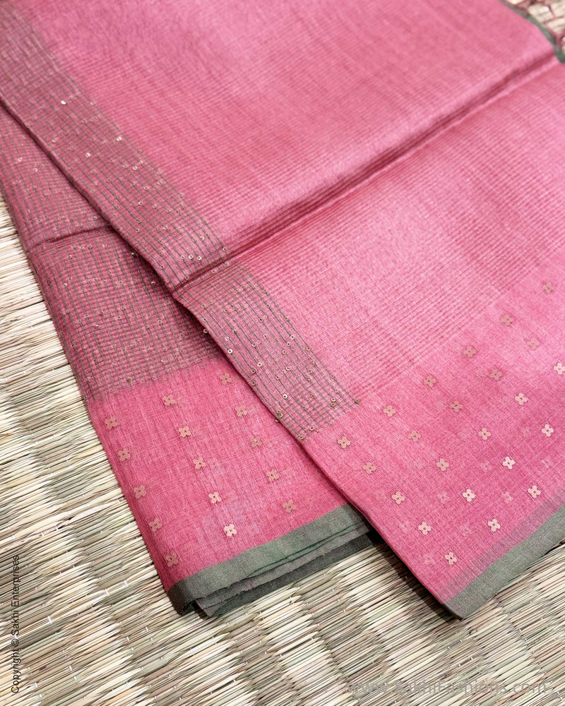 EE-Y05669 Pink Seq Dupatta